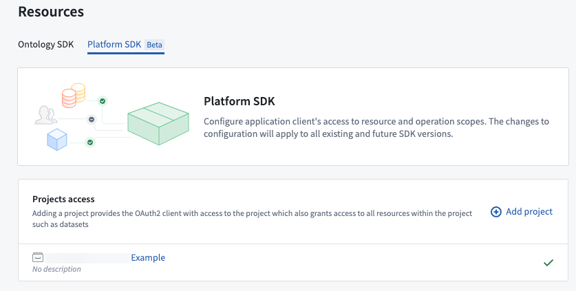 Platform SDK에 챗봇 프로젝트 접근 범위 추가