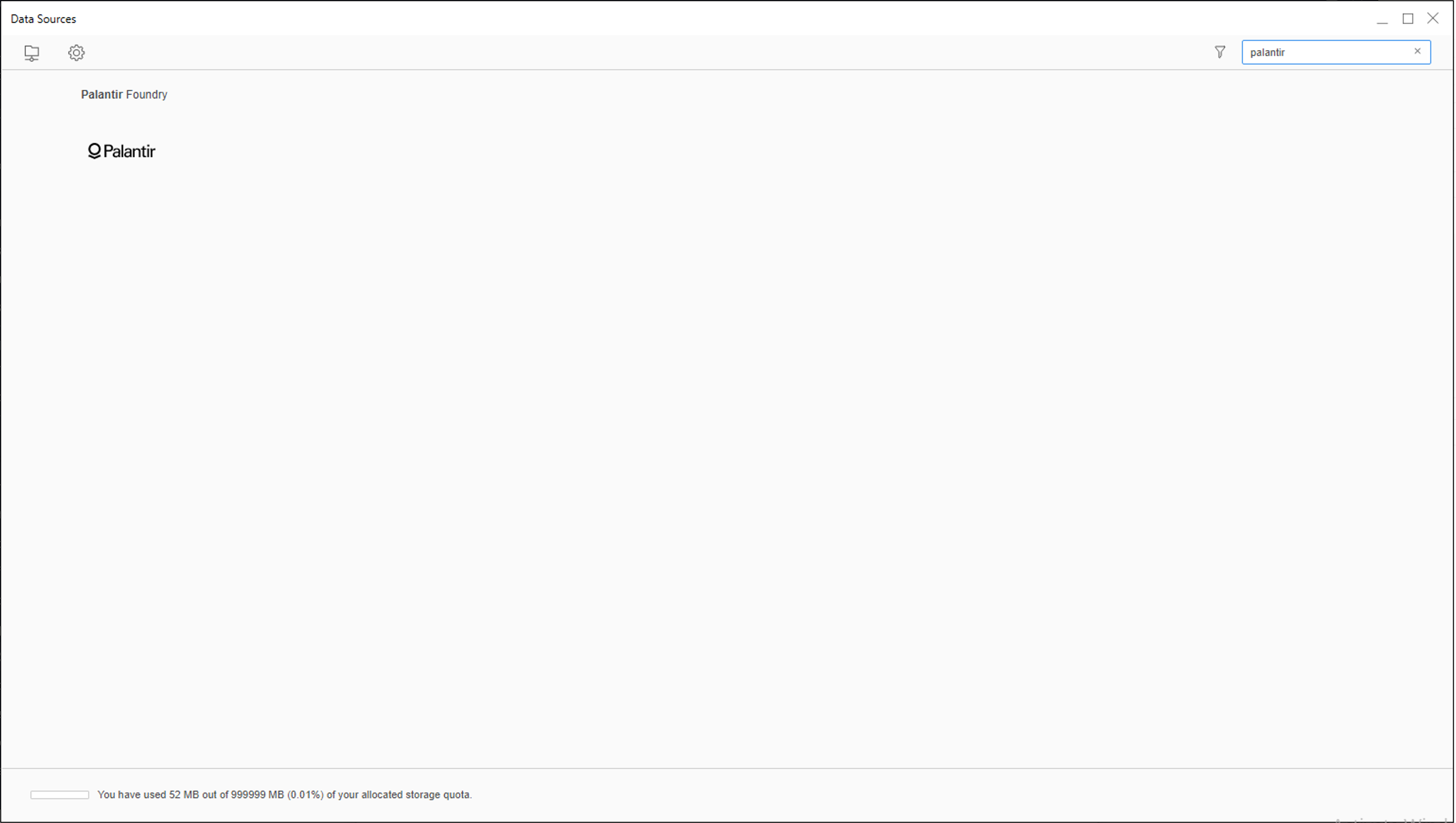 데이터셋 생성 중 Foundry 선택