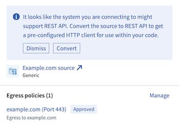 Generic 소스를 REST API 소스로 변환하는 안내