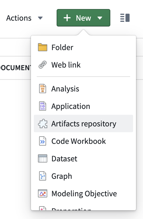 Artifact Repository 생성