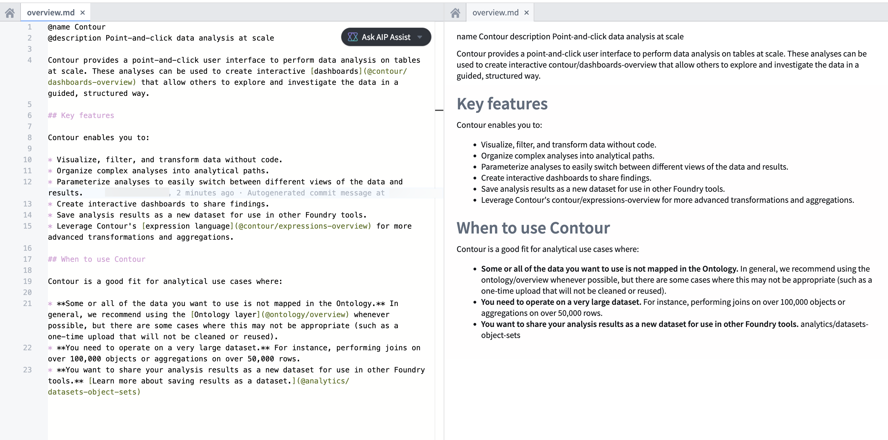 Markdown 편집과 미리보기