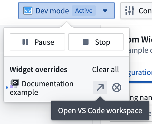 VS Code 작업 공간 서버가 연결된 상태