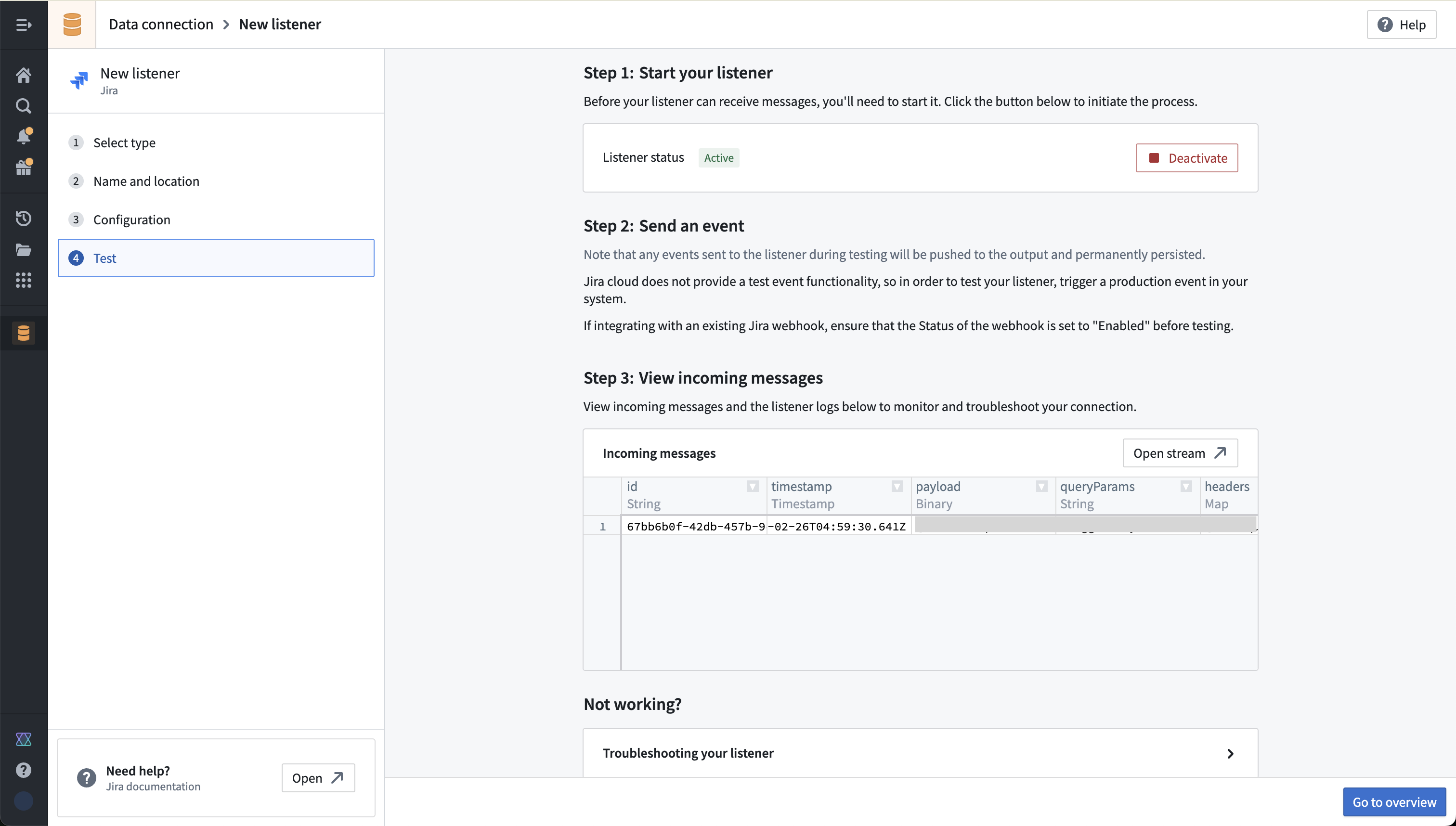 Jira Listener 시작