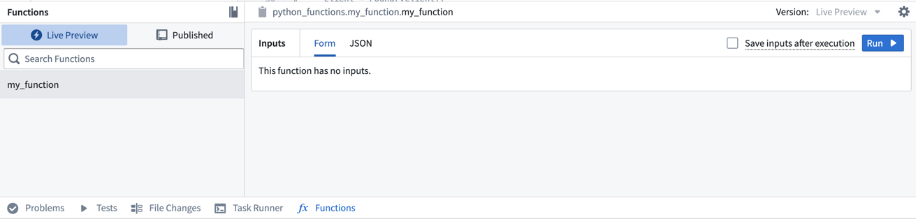 릴리스한 Python 함수 목록을 확인하는 도우미