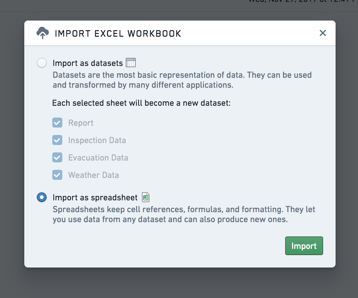 Excel 파일 가져오기