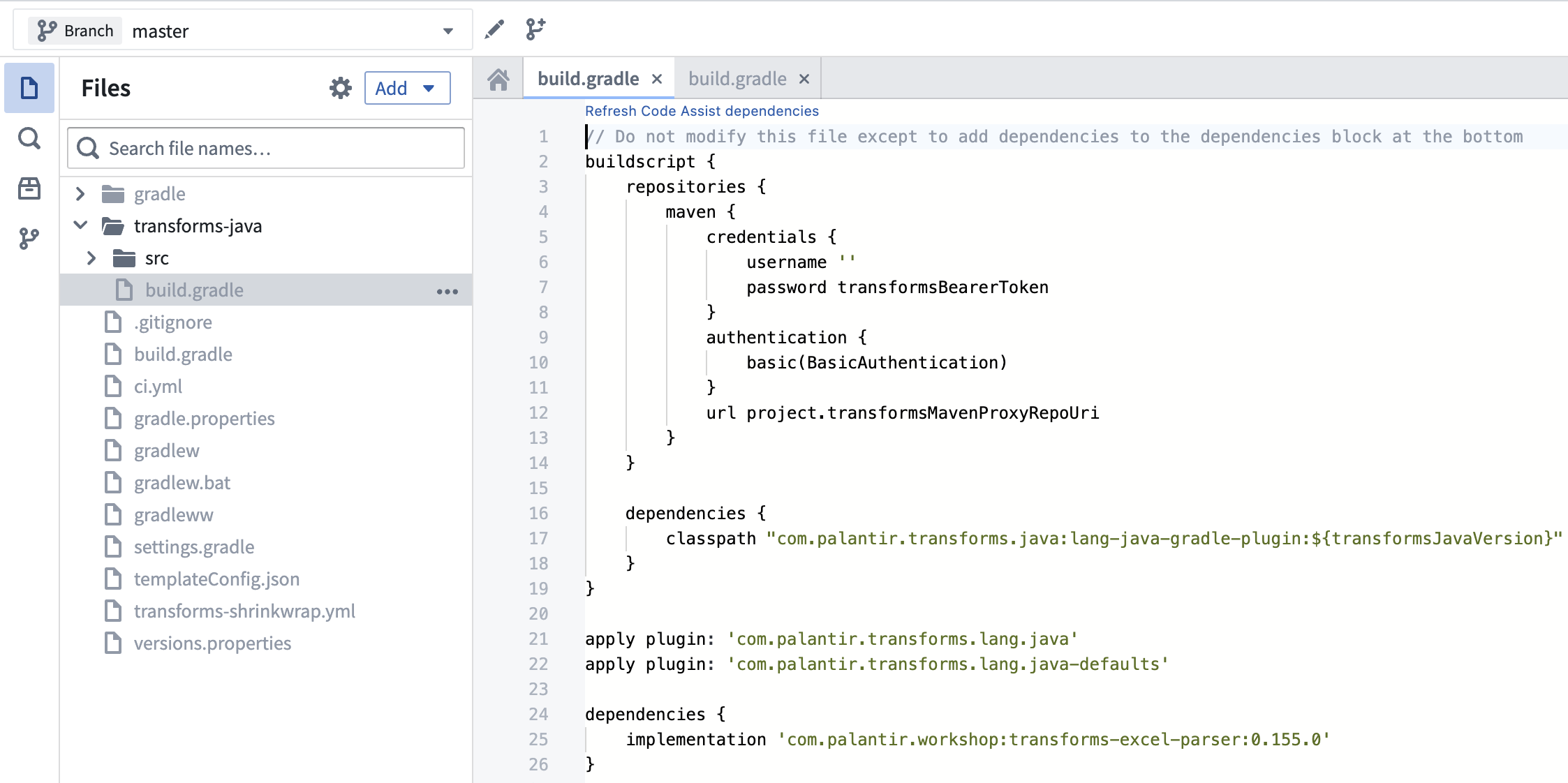 Gradle 의존성 설정
