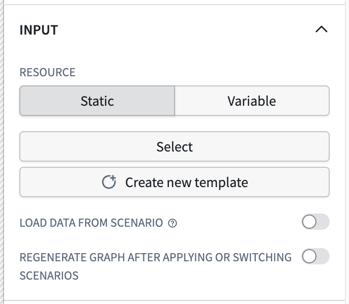 Vertex 위젯 Input 설정