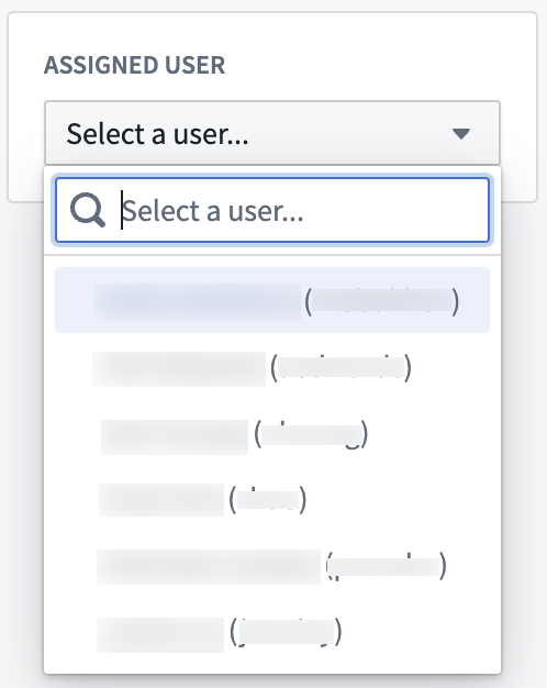 플랫폼 사용자를 고르는 User Select